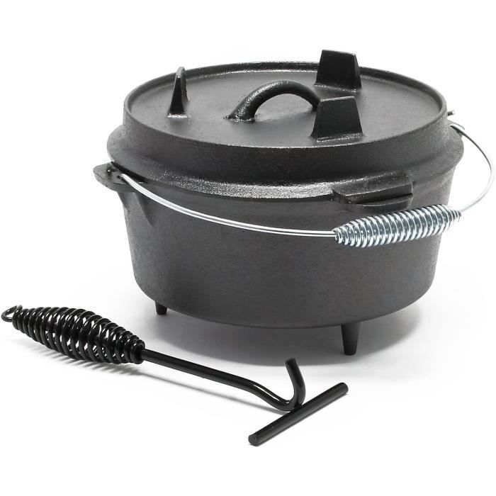 Mizikuu Lève-Couvercle De Four Hollandais, 26cm Lève-couvercle Pour