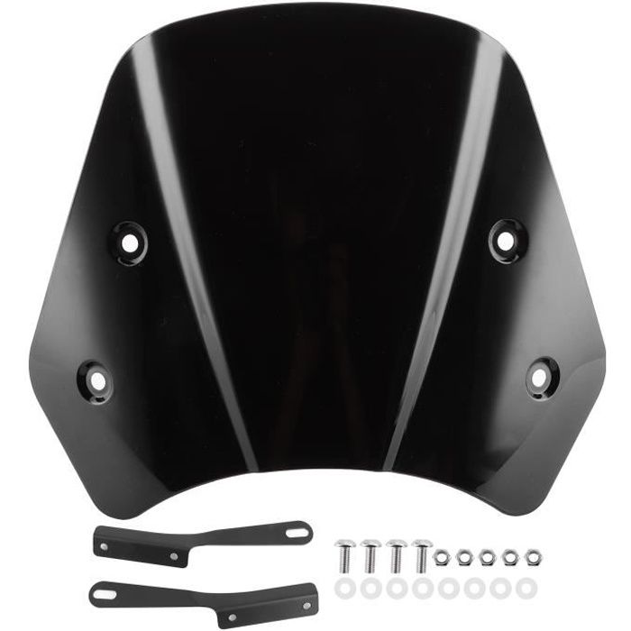 Pare-brise Moto Aprilia RS457 2024 - Carénage Déflecteur En ABS Noir, Protection Contre Le Vent