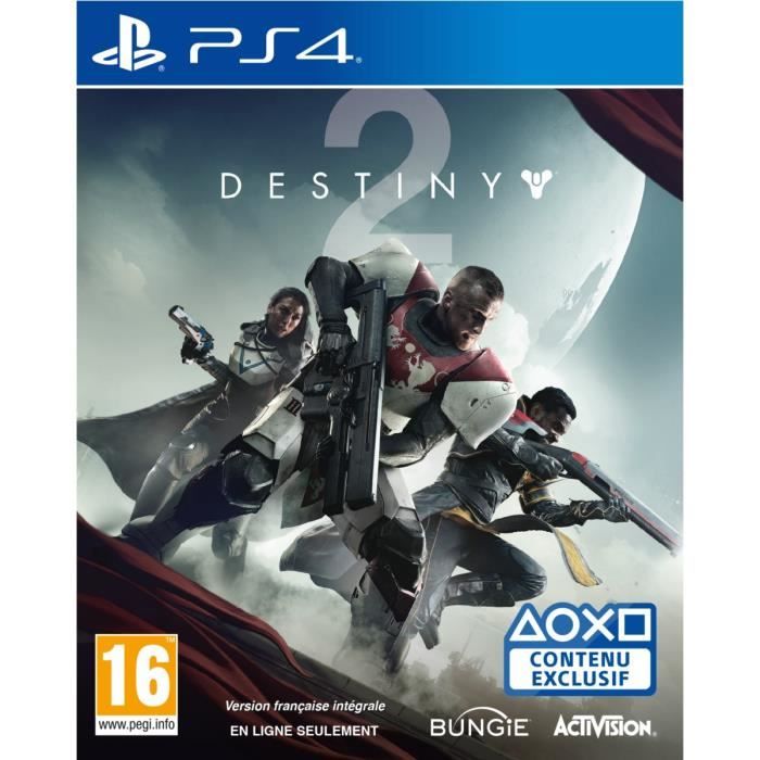 Sony Destiny 2 Standard BRA Chinois simplifié Chinois traditionnel Allemand Anglais Espagnol Espagnol mexicain Français Italien Japonais Polonais Russe PlayStation 4 Neuf - vue 5