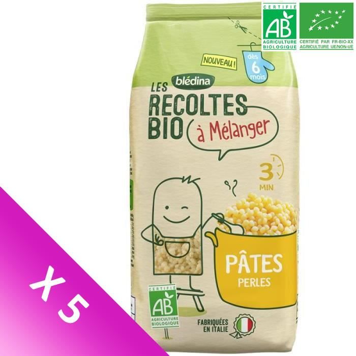 Bledina Les Recoltes Bio A Melanger Pates Perles Pour Bebe Des 6 Mois Lot De 6x 290 G Cdiscount Au Quotidien