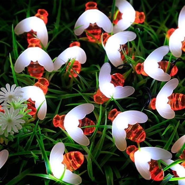 Mateju Guirlande Lumineuse Exterieure Solaire, Ampoule