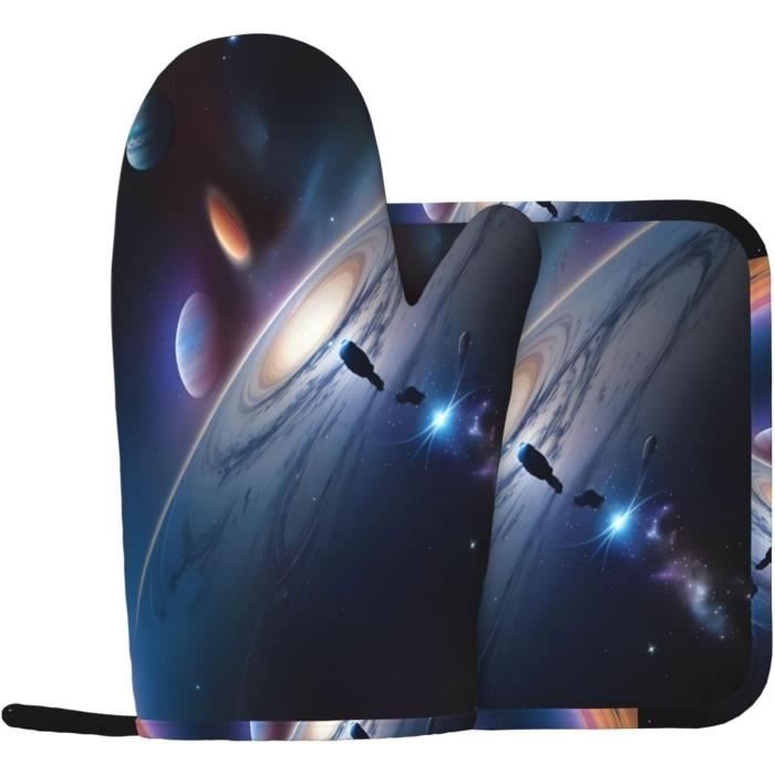 Ensemble de gants de cuisine et maniques - Univers de cuisine