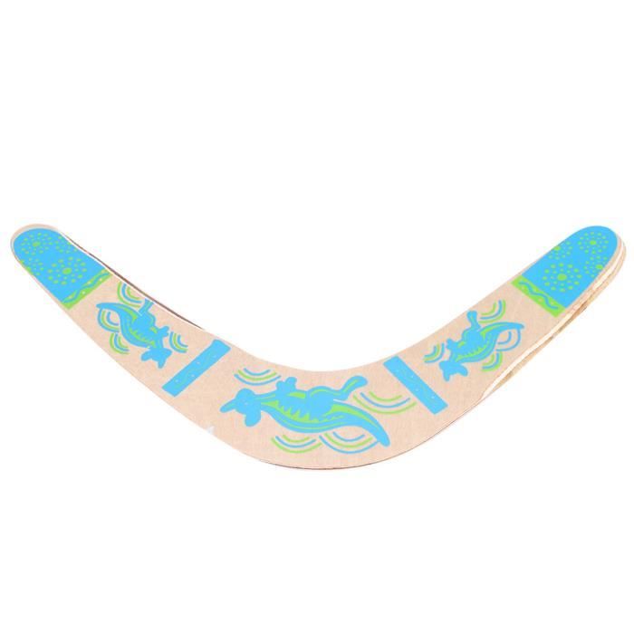 Boomerang en forme de V en bois Boomerang classique en forme de V pour jeux de plein air