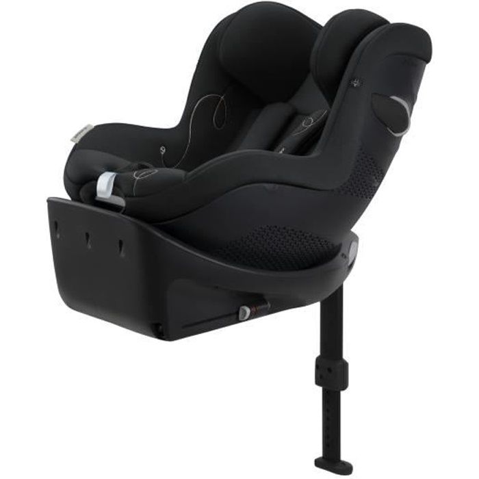 Siège auto isofix CYBEX SIRONA Gi i-Size - Groupe 0+/1 - Rotation 360° - Moon Black