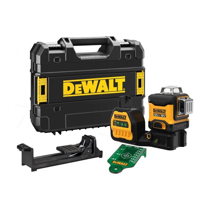Niveau laser lignes 3 x 360° XR 12V / 18V DEWALT dans coffret TSTAK DCE089NG18 XJ - vue 2