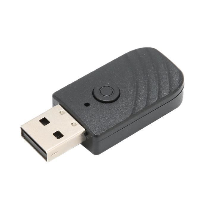 Émetteur-récepteur Bluetooth 5.4 Mini 2-en-1 - Pour Voiture, TV, PC, Casques, Autonomie 14h
