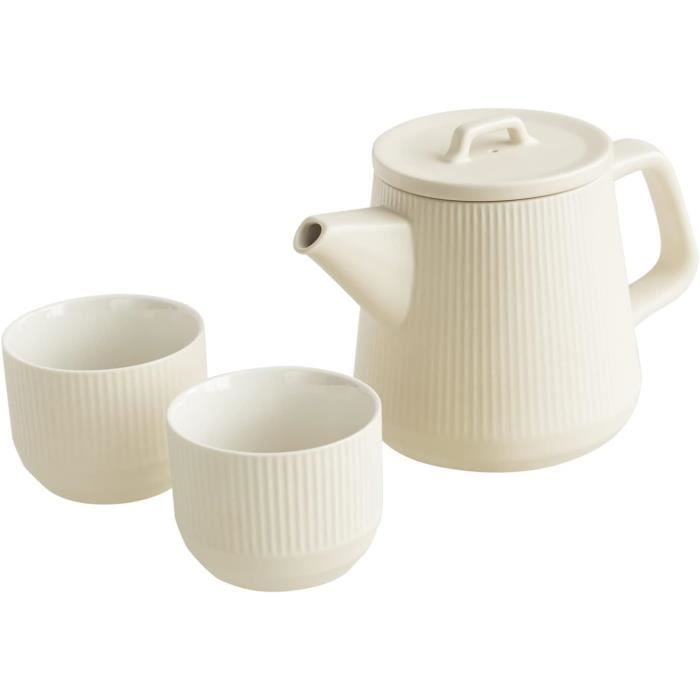 Service à Thé En Bois Pour Enfant – 15 Pièces – Jeu De Rôle Goûter – Accessoires Cuisine – Jouet Éducatif Dès 3 Ans – Idée Cadeau Anniversaire Noël