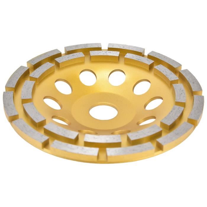 Lame De Coupe Diamant Prix D'usine /Outils De Meulage Diamod/meule à Meuler /lisse Finition De La Roue De Polissage à Deux Rangées Pour La Dépose Des Surfaces Abrasives - Chine Meule Abrasive