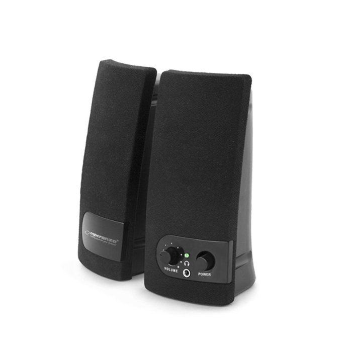 Haut-Parleurs Esperanza EP119 – 2 Voies Filaire 6 W pour PC - vue 5