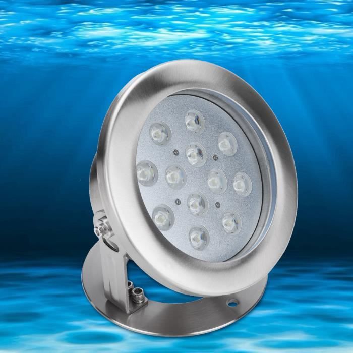 Lampe Piscine LED Flottante RGB Submersible - Éclairage Étanche Couleurs Piscine Fontaine Étang