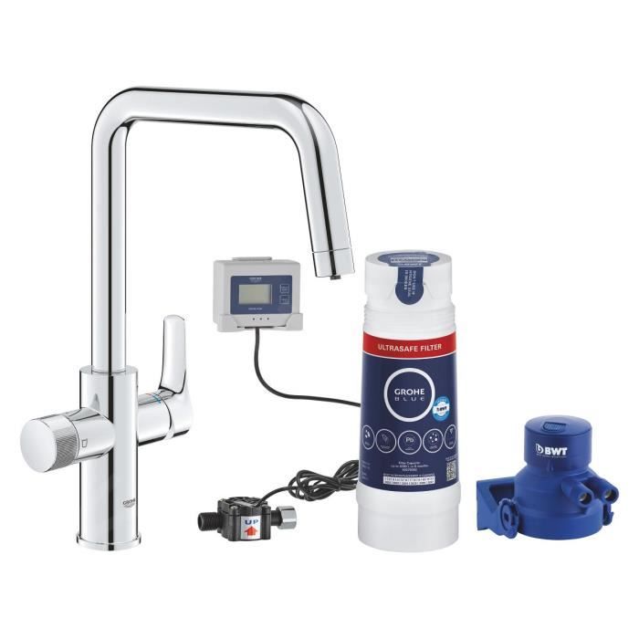 Grohe Robinet avec filtre bec rotatif
