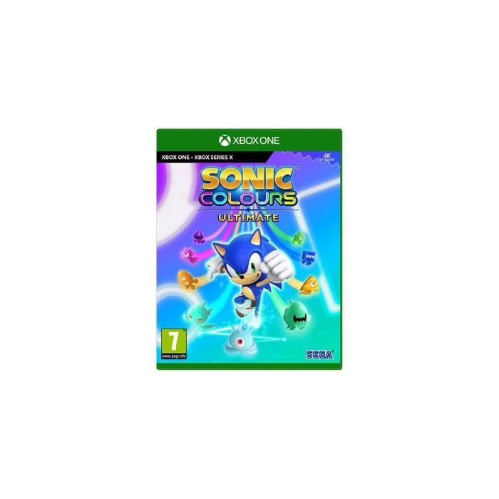 Jeu vidéo SEGA Sonic Colours: Ultimate Xbox One Édition Ultimate PEGI 7+