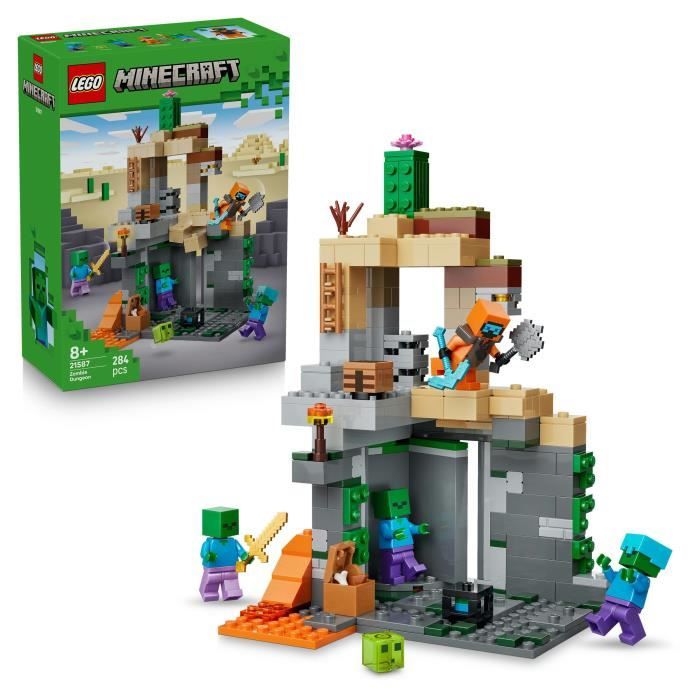 LEGO Minecraft Le Donjon de Zombies 21587 - vue 7