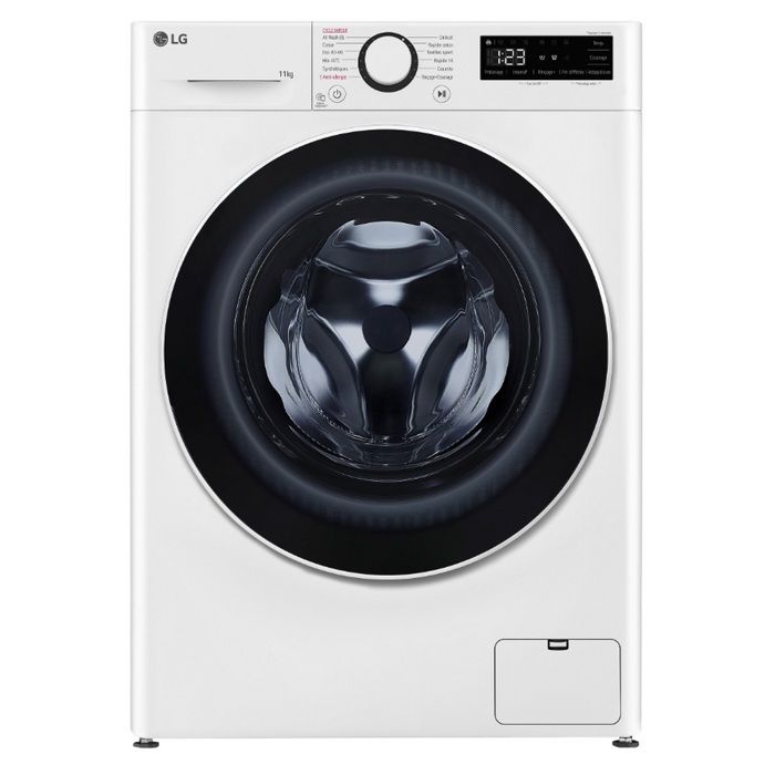 LG Lave linge frontal 60 cm 11 Kg essorage 1400 trmn F14R50WHS - vue 6