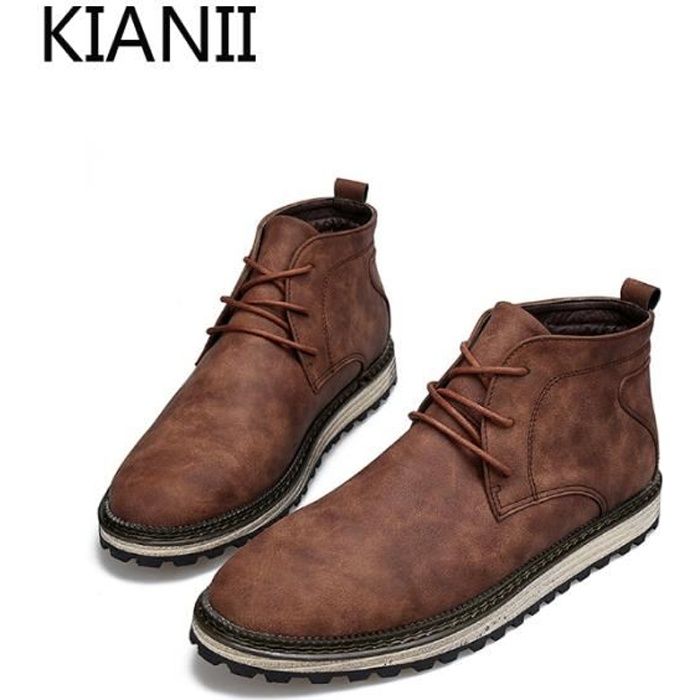 bottines haute homme