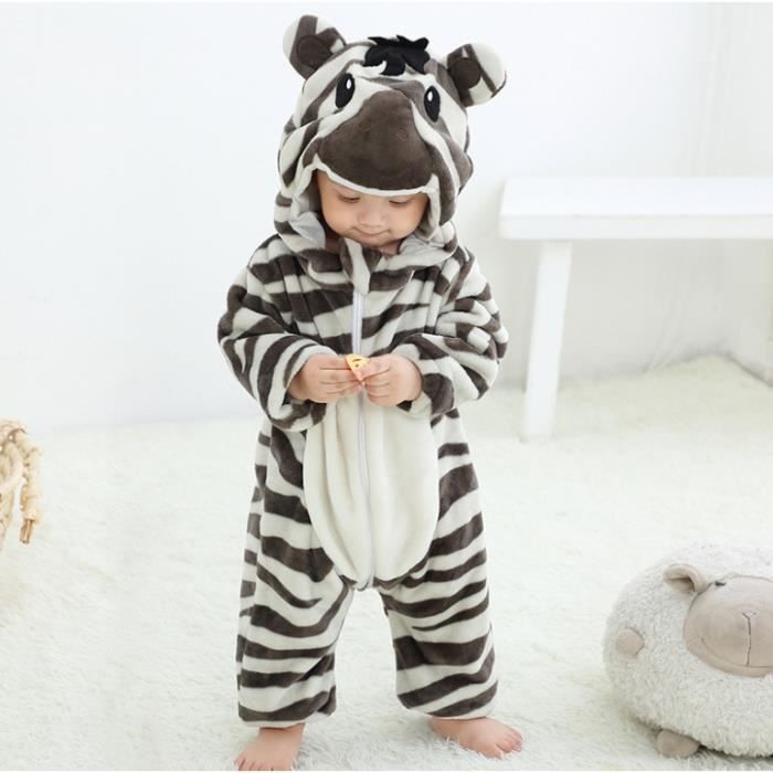 Pyjama Enfant Chaud Sherpa - 90-100cm