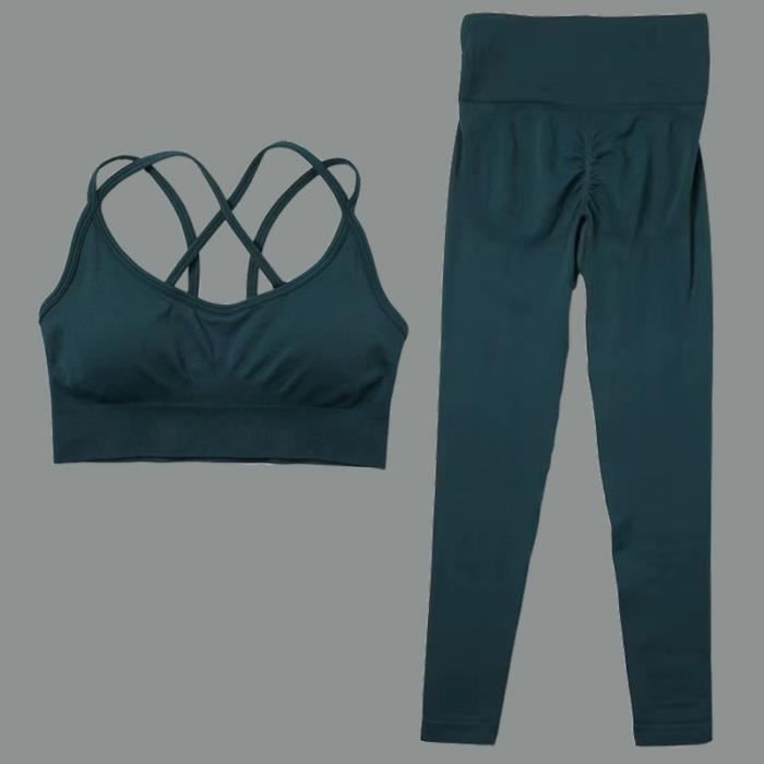 Tenue de sport femme dos nu séchage rapide