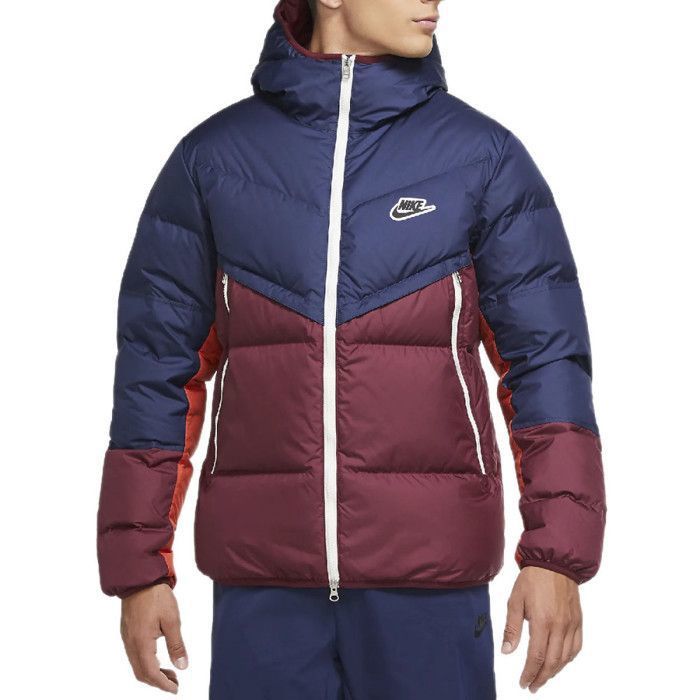 Doudoune Nike NSW DOWN FILL WINDRUNNER - Bleu - Mixte - Multisport