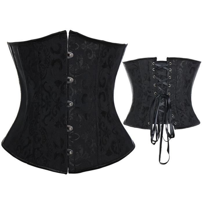 Bustier femme,Bustiers et Corsets désossés,sous le buste,cintré à la