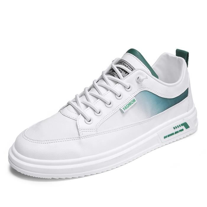 Basket Homme - d'?�t?� Mode Confortable - vert YT�?� Vert - Cdiscount Chaussures