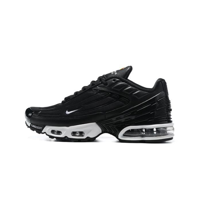 Baskets Nike Air Max TN Plus 3 Chaussures de running pour Homme Femme  Blanc\\Noir - Cdiscount Sport
