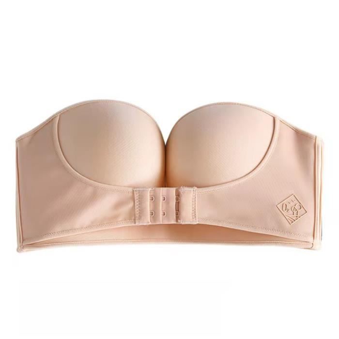 Gorge Push Up Soutien Gorge Bandeau Dos Nu Soutien-gorge Adhésif