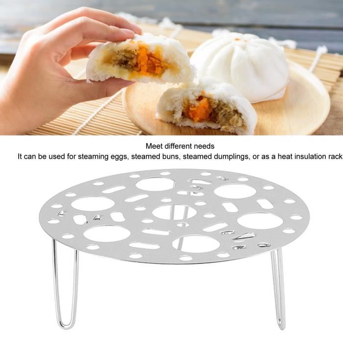 Support de iteuse à Air à 3 couches, support de grillades empilable en acier inoxydable, four à iteuse à air, cuiseur à vapeur, Gadgets de cuisine, outils de cuisine