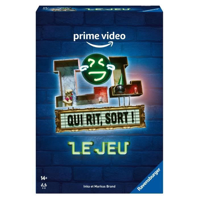 LOL : qui rit sort ! Jeu dambiance en famille ou entre amis Dès 14 ans Mixte 27587 Version française Ravensburger