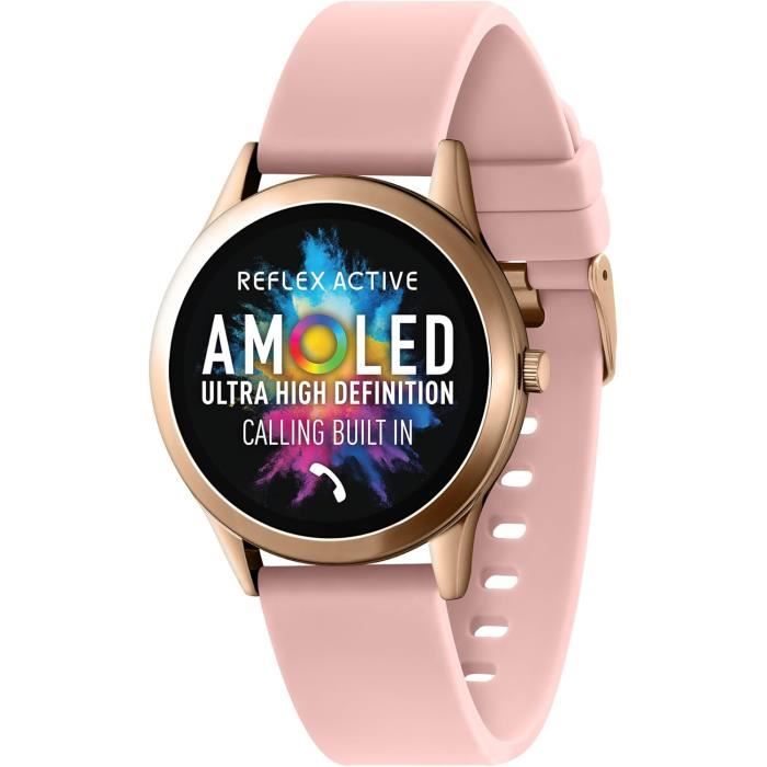 Montre intelligente - REFLEX ACTIVE - Amoled Series 31 - Écran 1 19 pouces AMOLED - Bluetooth - Suivi cardio & SpO2