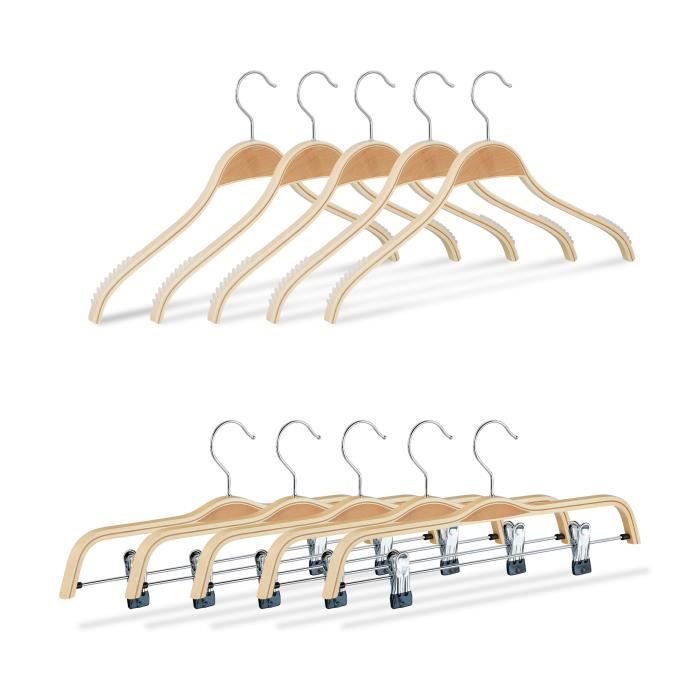 Relaxdays Cintres pour vêtements set - acheter sur Relaxdays Cintres pour vêtements set - acheter sur