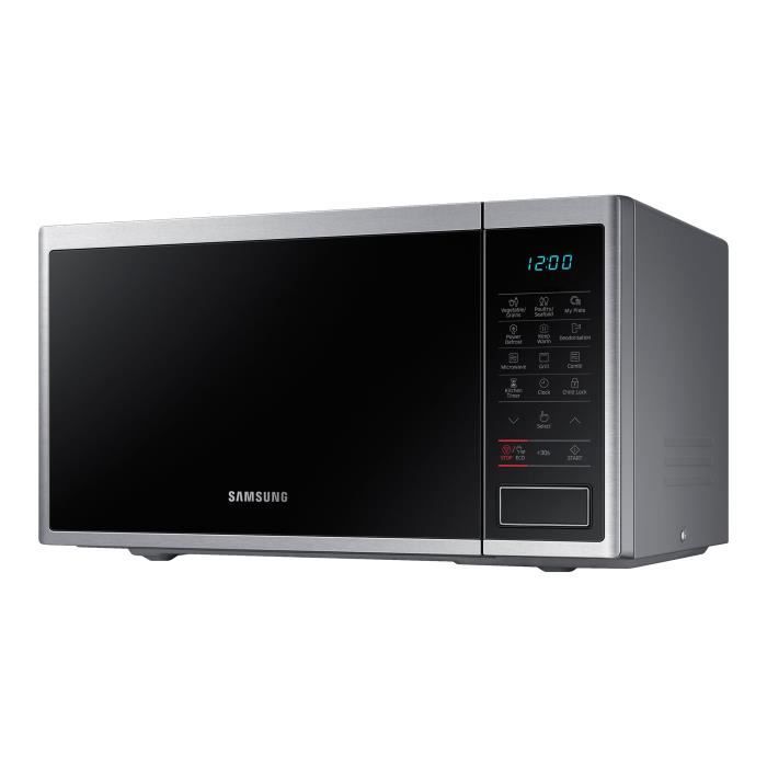 Samsung MG23J5133AT Four micro-ondes grill pose libre 23 litres 800 Watt acier inoxydable