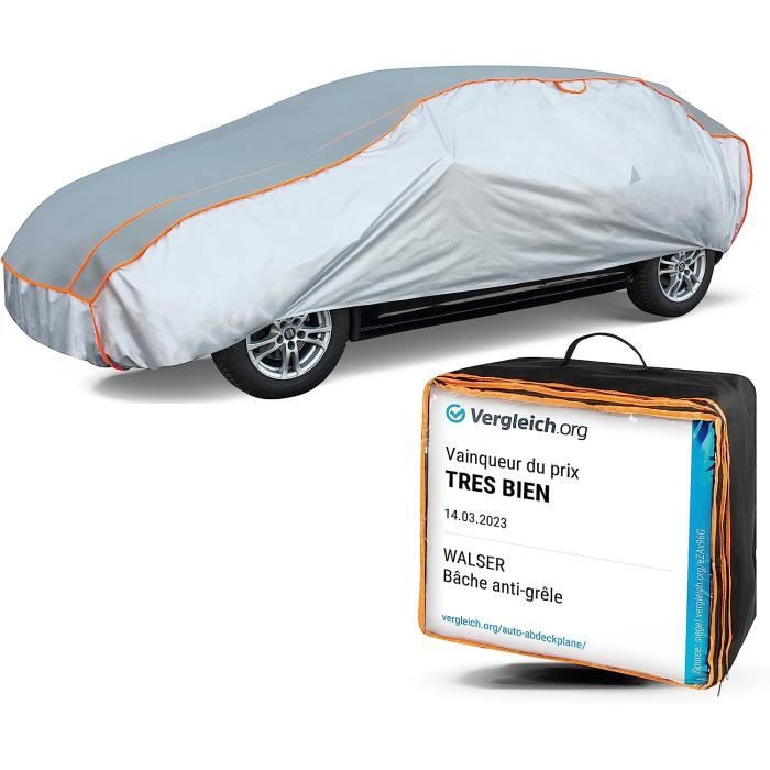 Housse De Voiture Anti-grêle Pour Renault Symbioz E-Tech 2024-2025 - Protection Hiver Imperméable Et Anti-rayures - Couleur Argent/noir - 10