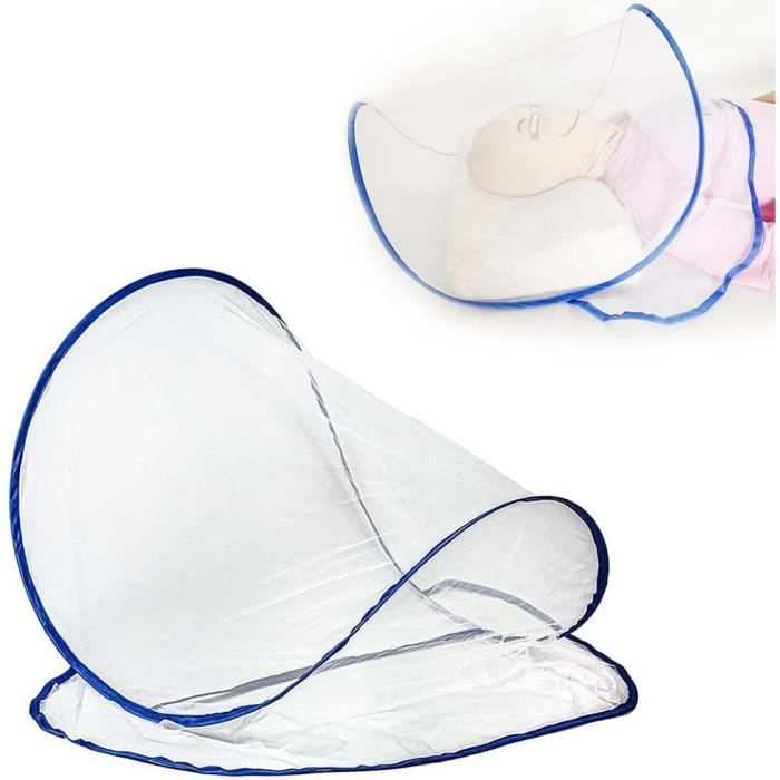 Moustiquaire de lit - 60x250x1100 cm - Polyester - Douce et confortable