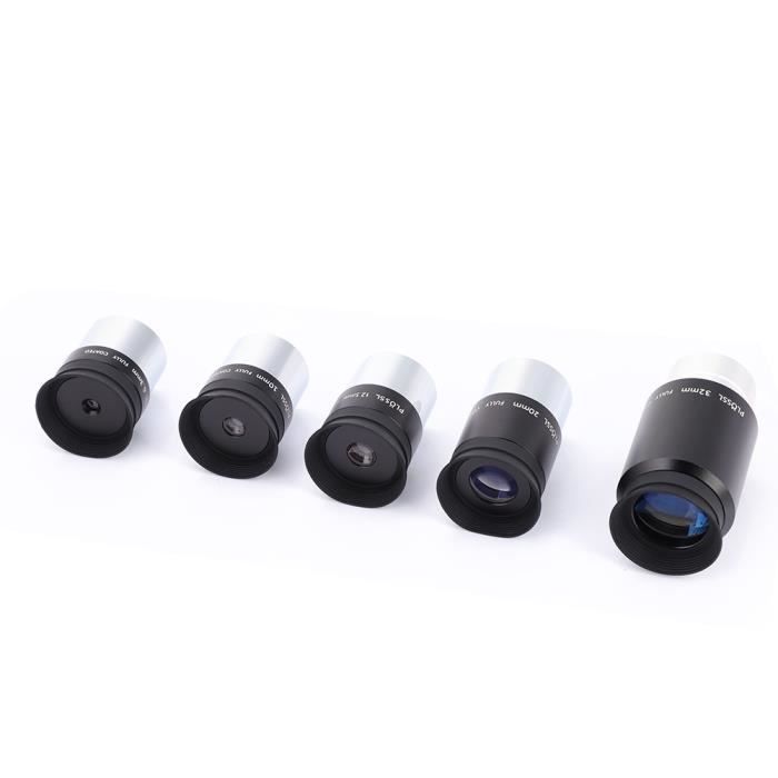 VBESTLIFE Lentille de microscope monoculaire KP‑130X Objectif de
