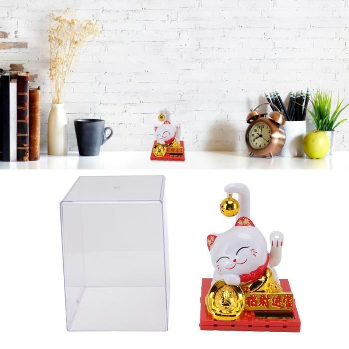Chat dansant à énergie solaire, chat solaire pour tableau de bord de voiture, Figurines de danseurs secouant l'ornement - Maison