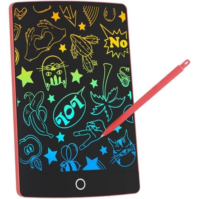 Tablette De Dessin LCD 15 Pouces GIGART - Écran Couleur, Sans Papier, Pour Enfants 3 Ans Et Plus - Cadeau éducatif Anniversaire Noël