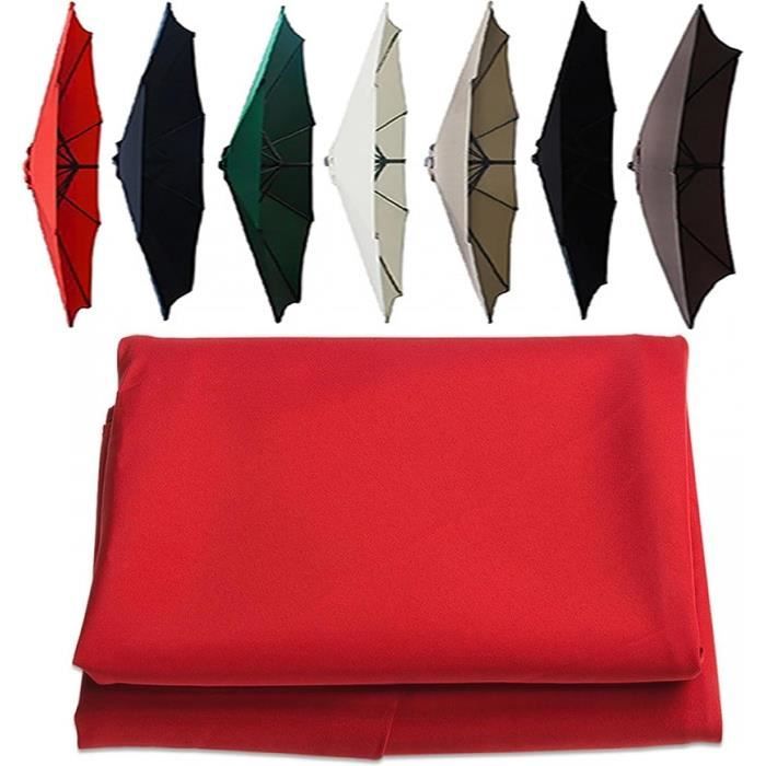 Couvercle De Protection Pour Bout De Parasol - Plastique Noir - Remplacement Simple Et Rapide - 4