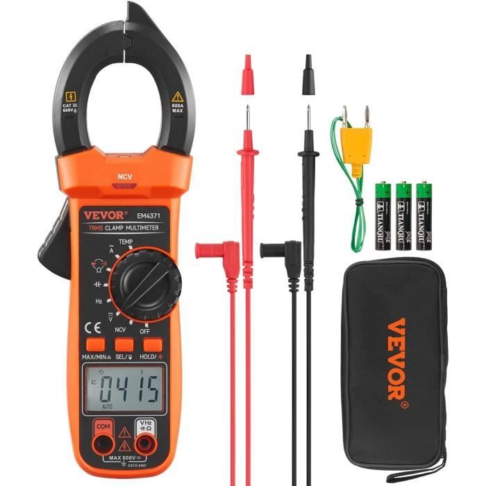 MULTIMÈTRE NUMÉRIQUE CAT III 300V. MESURE DE TENSION, COURANT ET