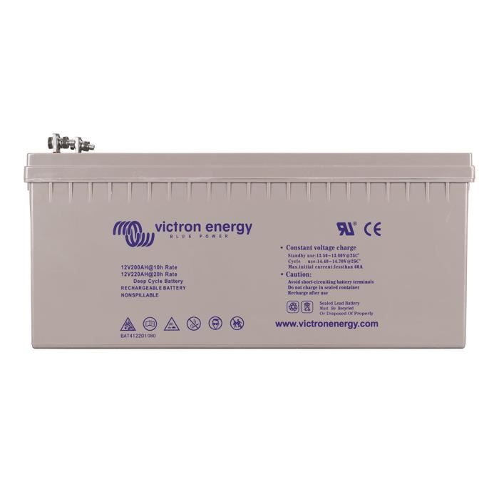 Batterie solaire 265ah gel 12v victron energy