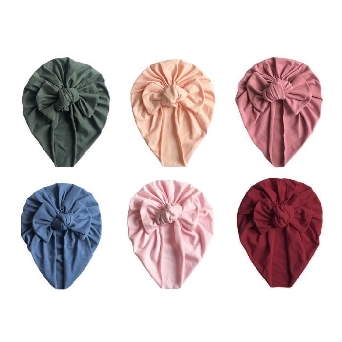 6 Pcs Bandeau Cheveux Bebe Fille Chapeaux Turban Noeud Papillon Nouveau Ne Bonnet Bebe Naissance De 0 A 3 Ans Mignon Cdiscount Au Quotidien