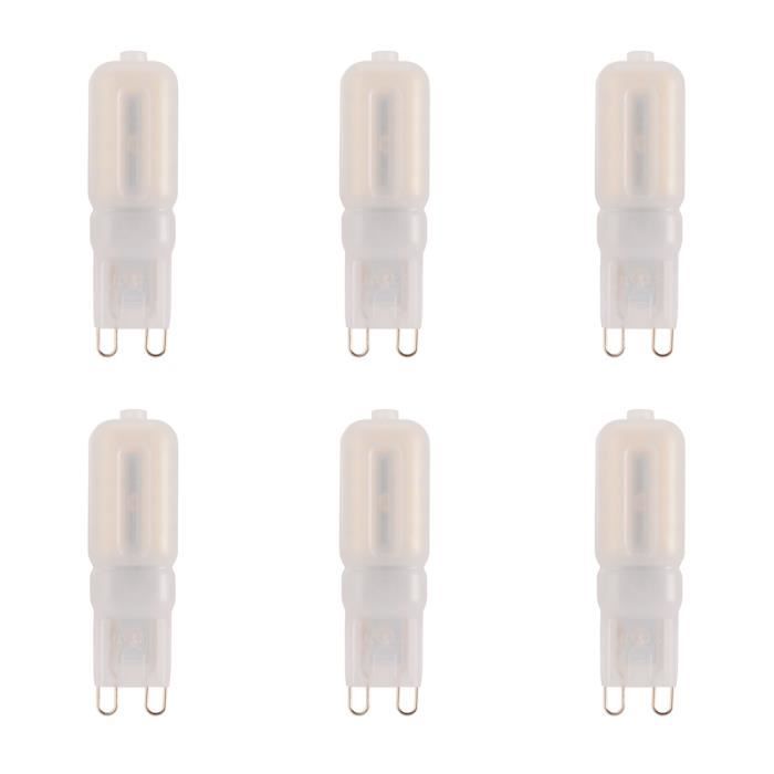 XCSOURCE 6PCS LED Ampoule Economie Energie 8W G9 BiPin 2835 SMD