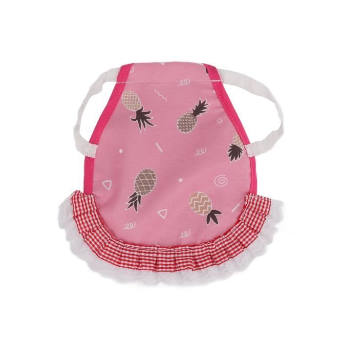 Selle Pour Poule - Tablier Protection Dorsale - Tissu Coton - Réglable - Pour Poules Naines Et Standard - 8