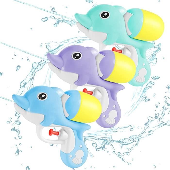 Sac à Dos Pistolet à Eau Dinosaure - 1600ML - Enfants 6-10 Ans - Jet Jusqu'à 10m - Idéal Été Plage