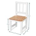 ib style® - Meubles enfants NOA | Set: 1 table et 2 chaises enfant - Chambre enfant Meuble enfant Mobilier Chaise d'enfant Baby-1