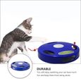 1PC CAT Tournée de jouets interactive Spin rat jouet chat électrique pour cadeau domestique-1