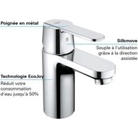 Mitigeur Grohe Eurodisc Chrome – Rare, Avec Vidage Et Tige D'ancrage, Un Bijou !