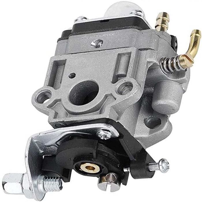 ikdiqew Carburateur 11mm Carb 2 Temps pour Taille-haie Multitool 22cc 26cc 33cc 34cc Moteurs