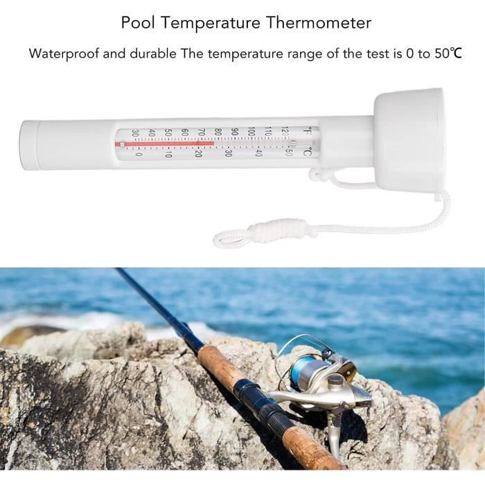 Thermomètre Intérieur et Extérieur Flottant sans Fil,Piscine Thermomètre  Flottant Jauge,Thermomètre de Piscine Numérique - Cdiscount Jardin