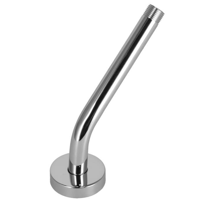 Rallonge Pommeau Douche 15cm Acier Inoxydable - Avec Écrou Cuivre Et Joints