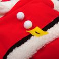 animal domestique Costume Père Noël JumpSuit Pet Hiver Vêtements Chien Pull pour chihuahua Yorkshire caniche chaude pour homme M768-2